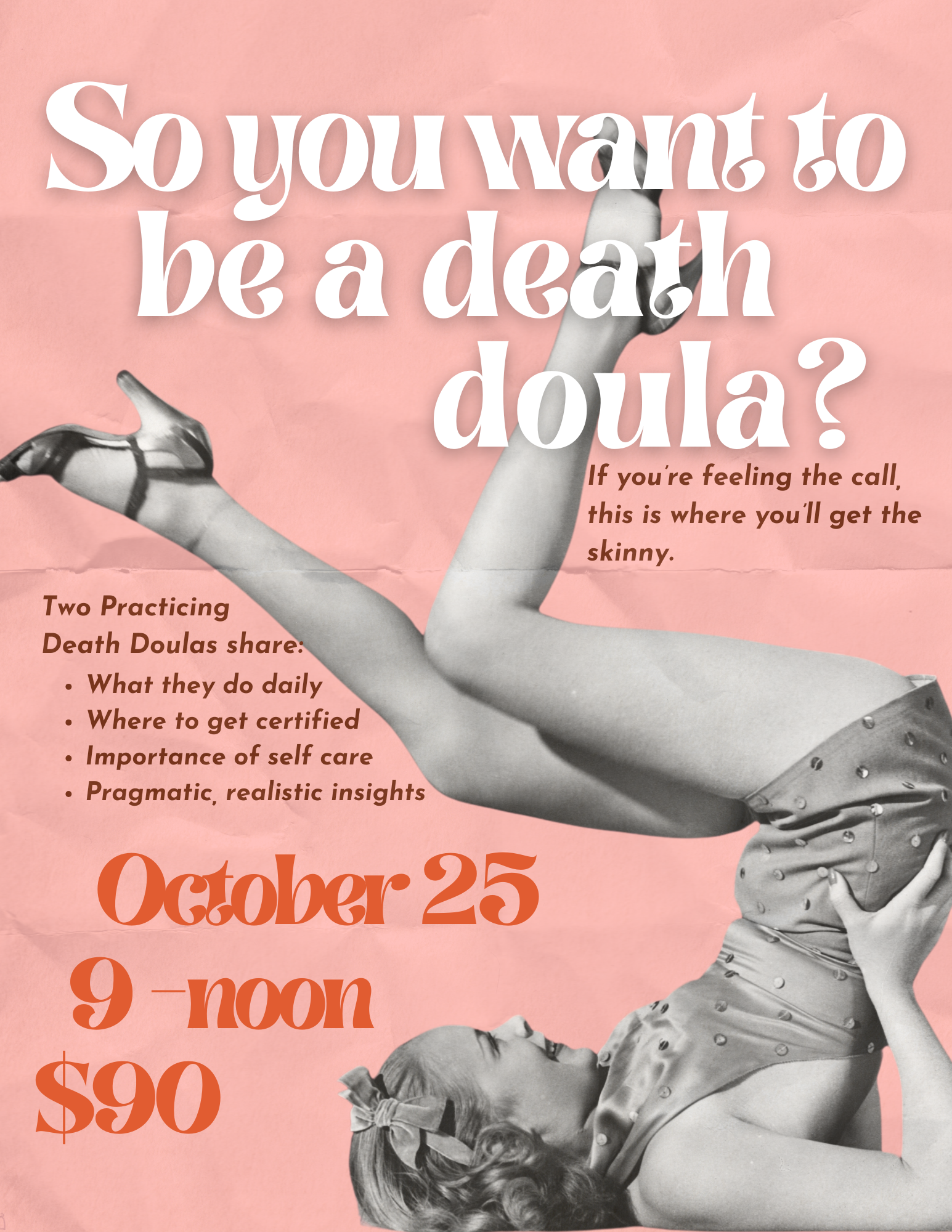 Want to be a Death Doula Workshop October 25 - Image 1