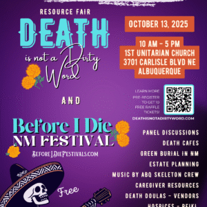 Death Is Not A Dirty Word Resource Fair