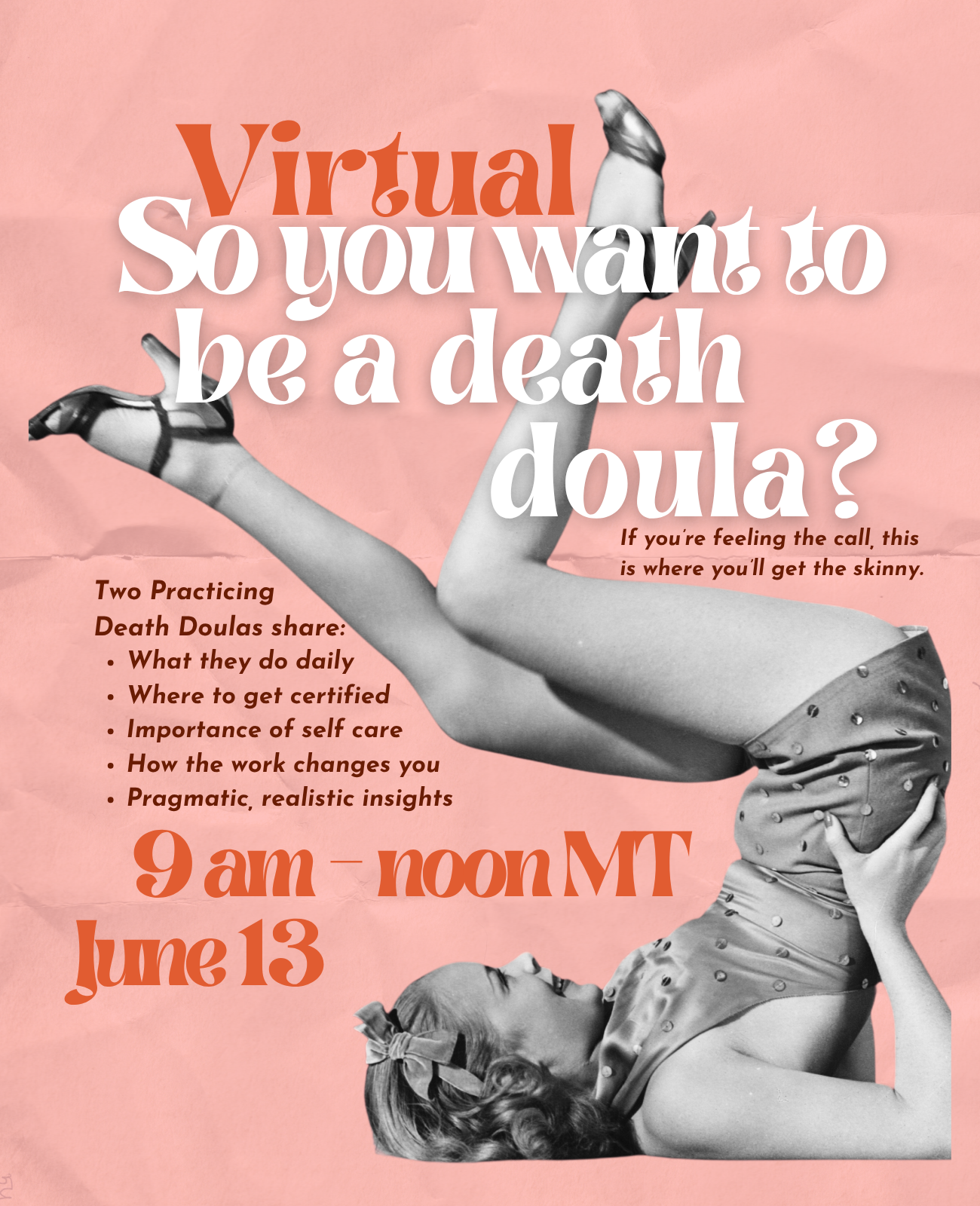 Virtual - Want to be a Death Doula Workshop June 13 - Image 1